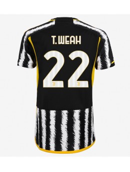 Juventus Timothy Weah #22 Heimtrikot für Frauen 2023-24 Kurzarm